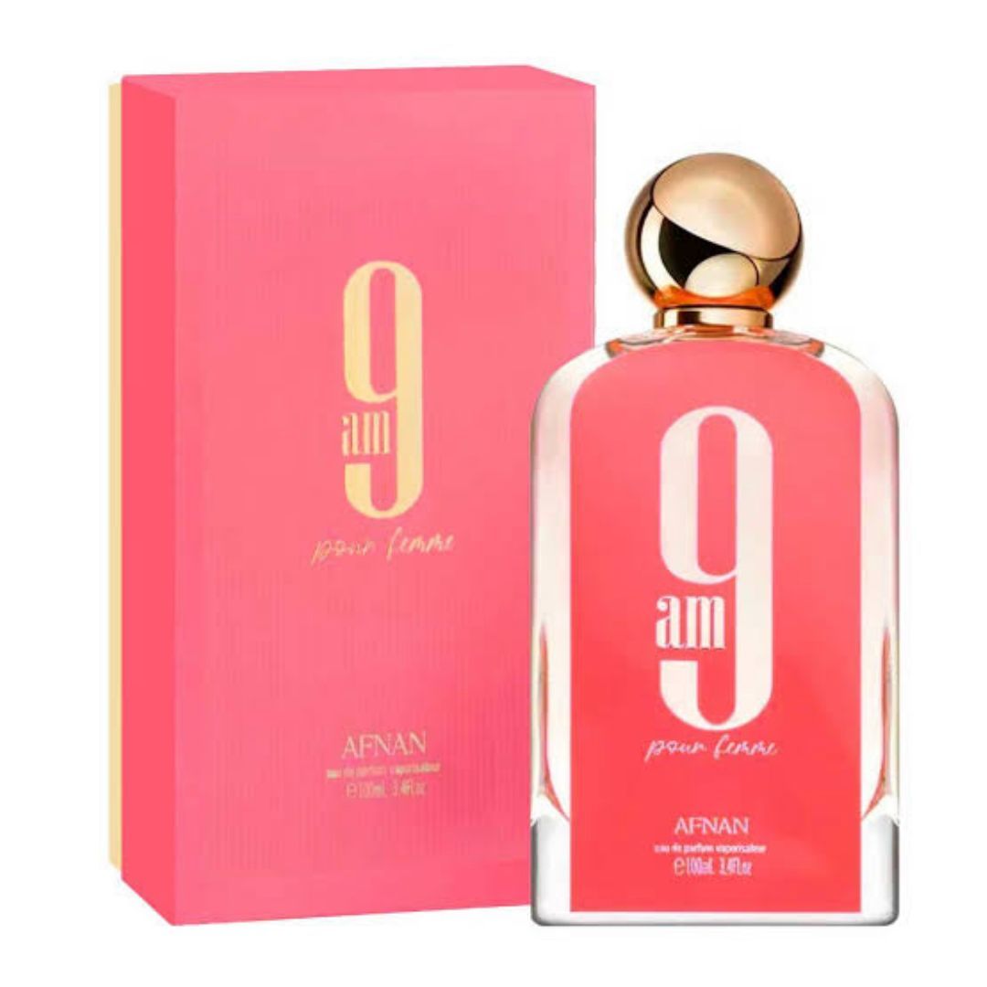 Afnan 9 AM Pour Femme (Rosa) 100ml